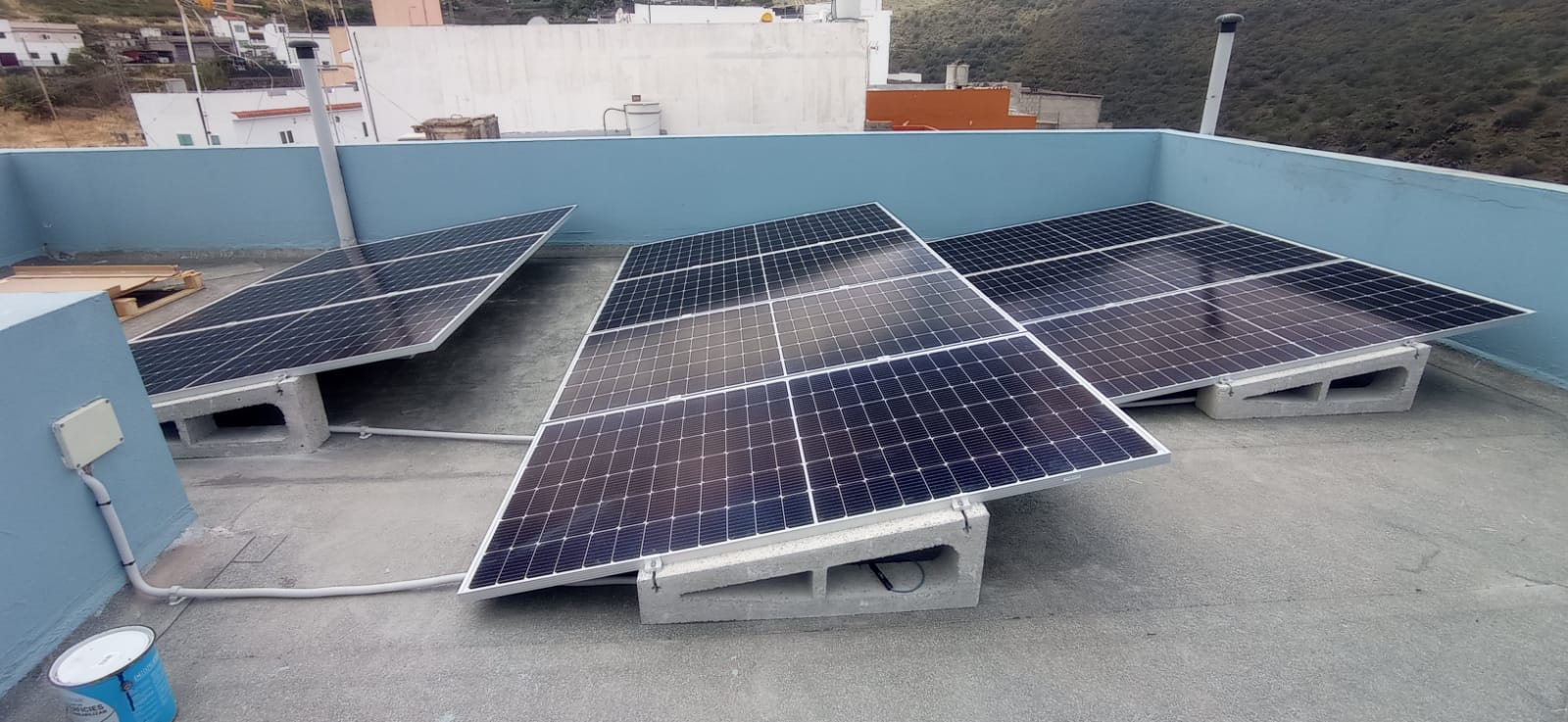 Instalación fotovoltaica en San Lorenzo, Las Palmas (Gran Canaria)