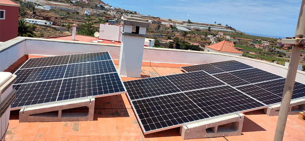 Instalación fotovoltaica en Gran Canaria