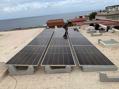 Instalación paneles solares Gran Canaria