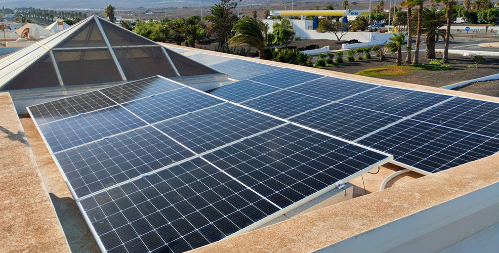 Instalación fotovoltaica en Playa del Cable, Lanzarote