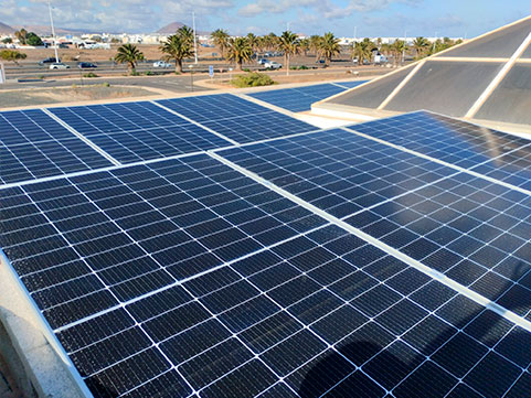 Instalación fotovoltaica Playa del Cable, Lanzarote